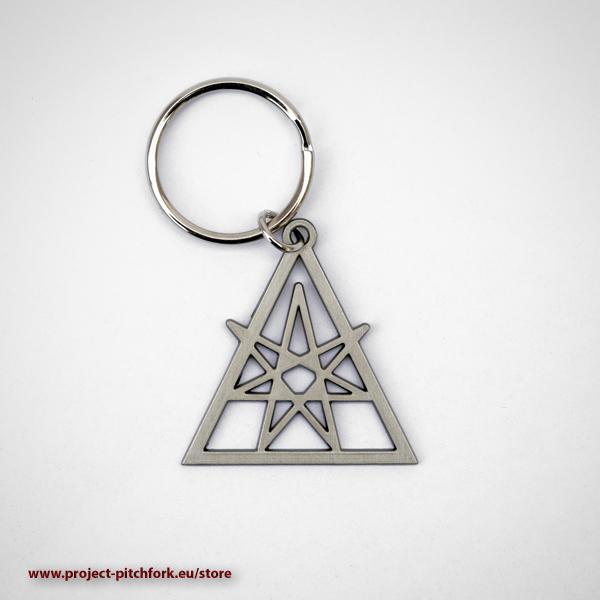 Schlüsselanhänger Heptagramm