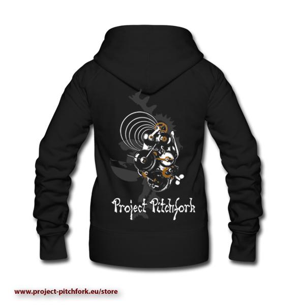 Kapuzenjacke Frauen Zahnrad