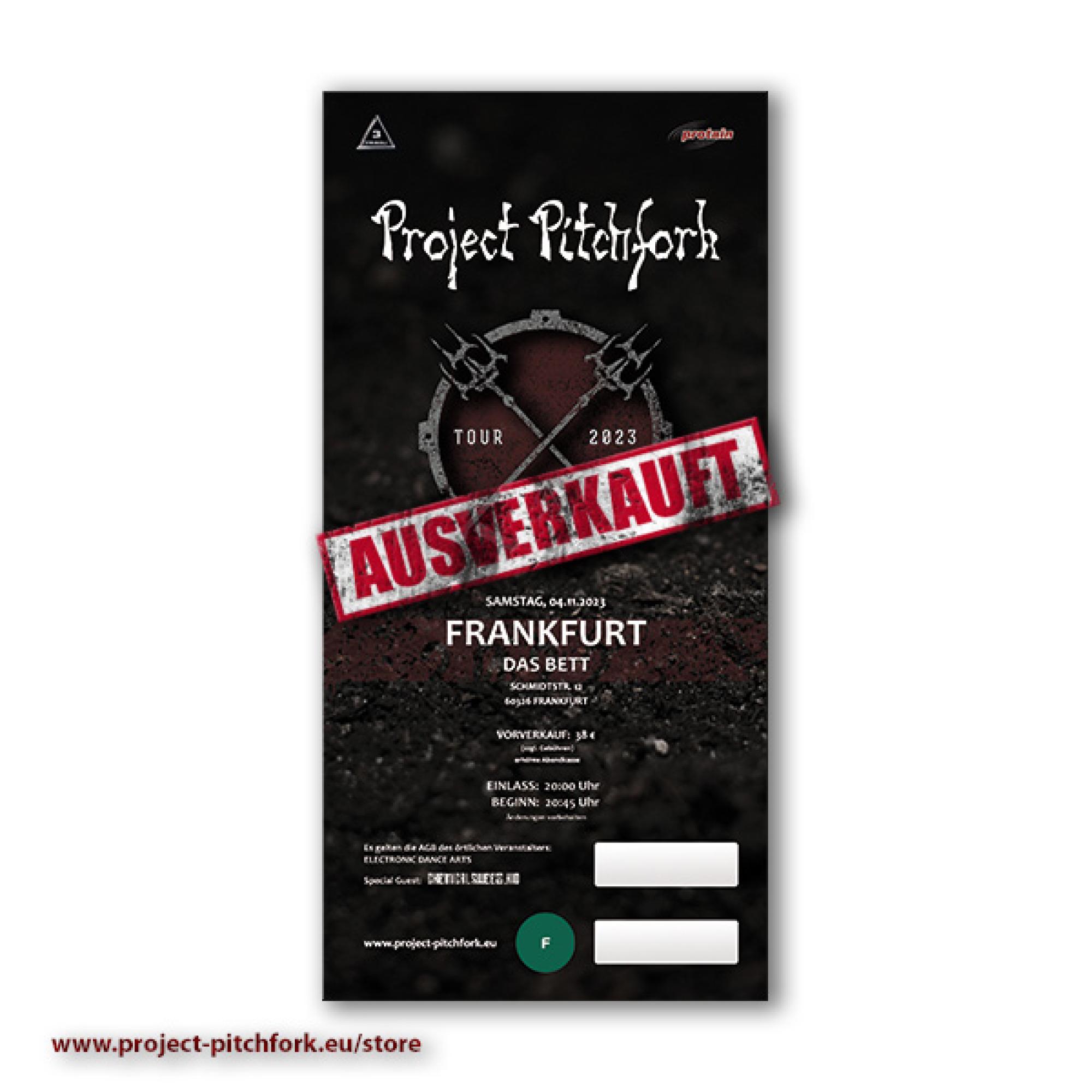Ticket PPF Frankfurt, 04.11.2023